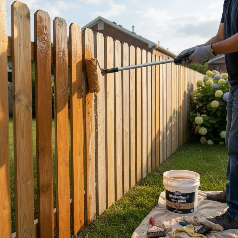 Fence Sealing in Redmond, WA