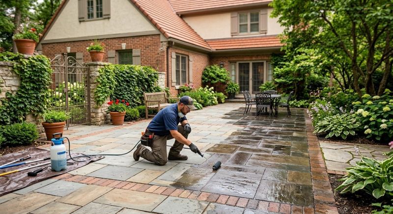 Patio Sealing in Alpharetta, GA